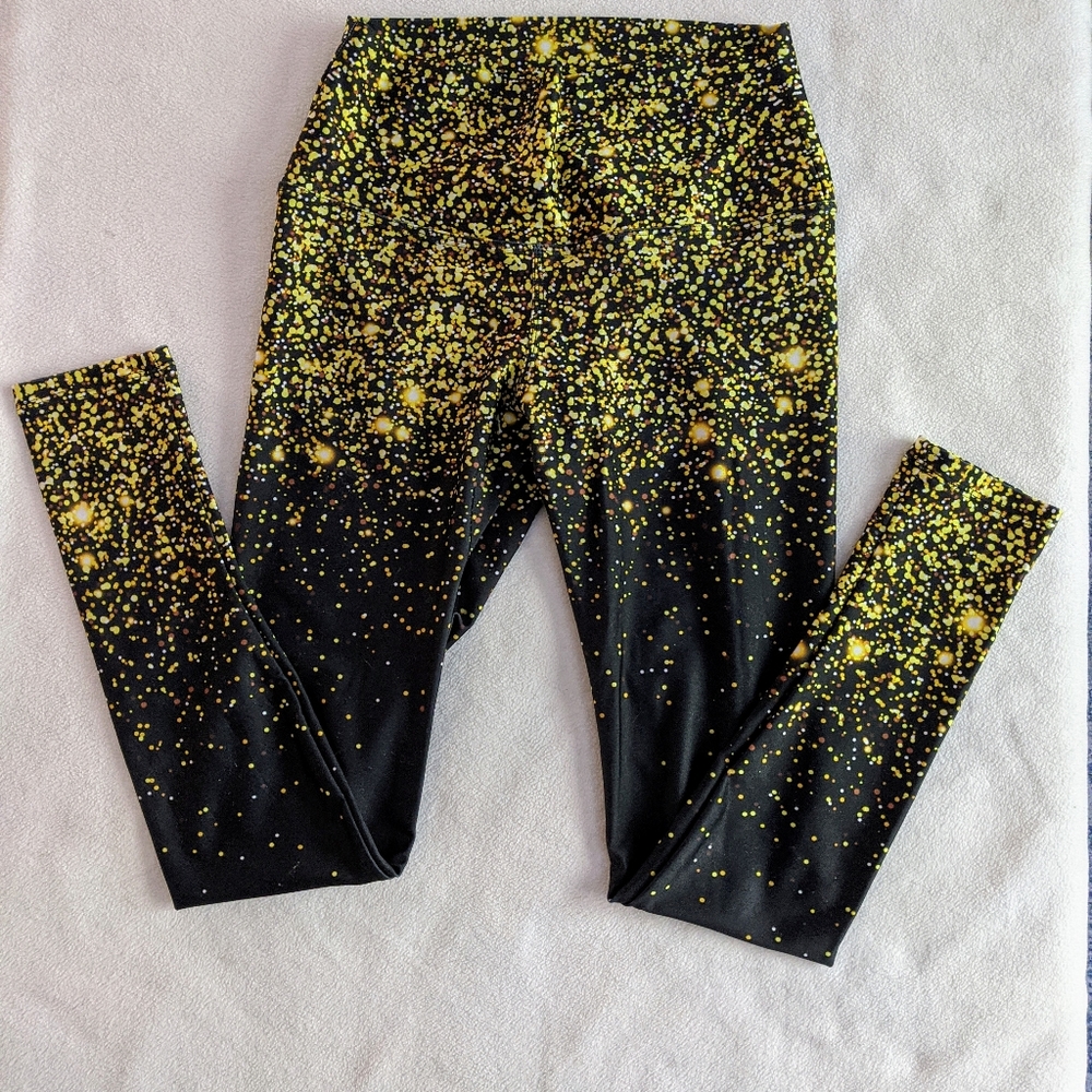 Sparkle pattern leggings